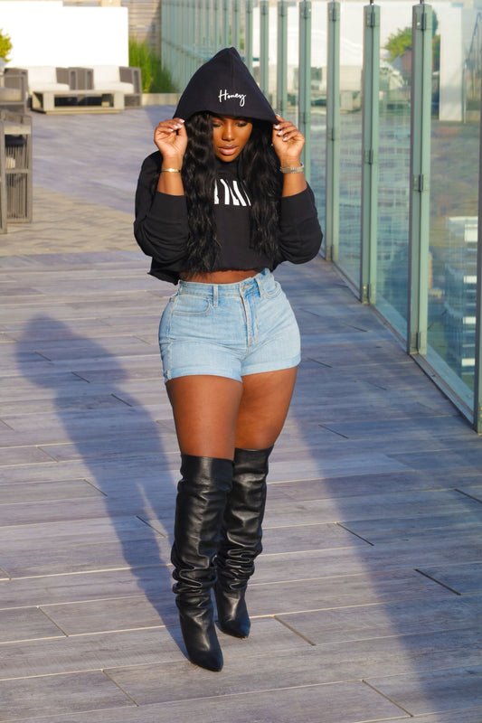 Affiliates Cropped Hoodie