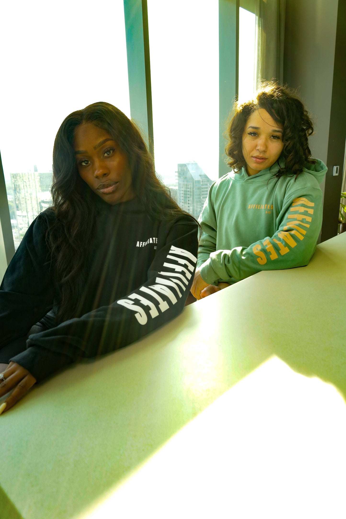 Affiliates & Co. Cropped Hoodie