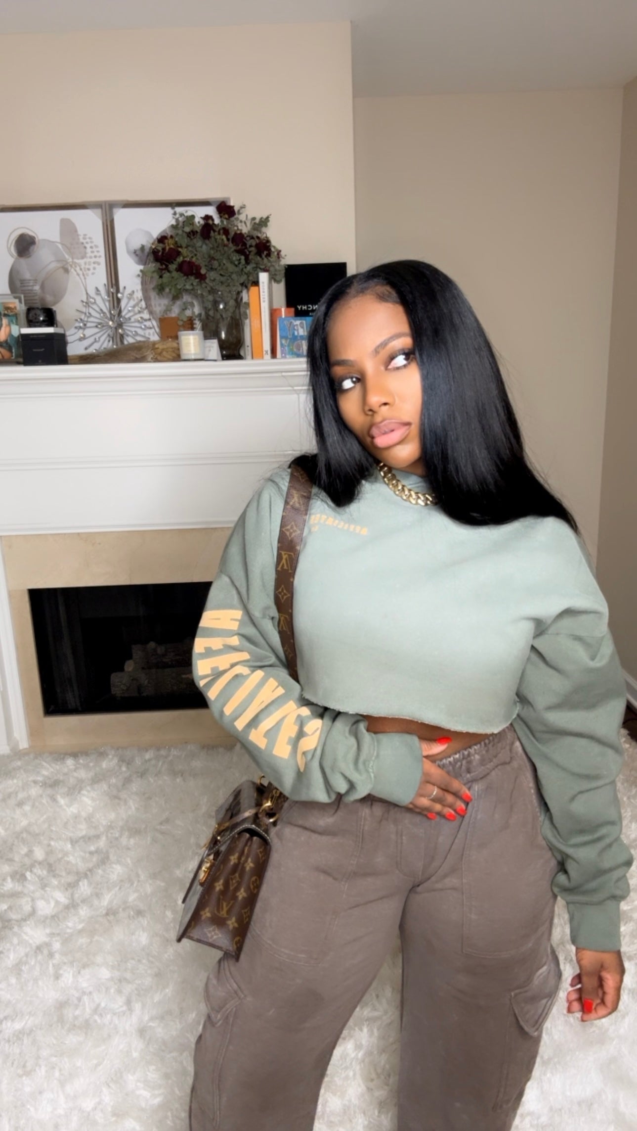Affiliates & Co. Cropped Hoodie