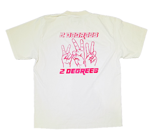 2 Degrees “Peace Sign” Tee