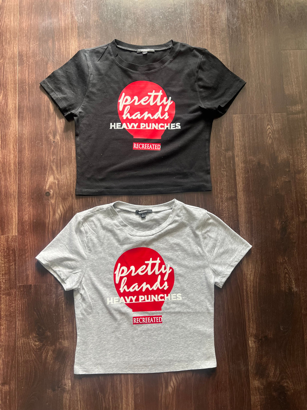 Pretty Hands Heavy Punches Crop Top
