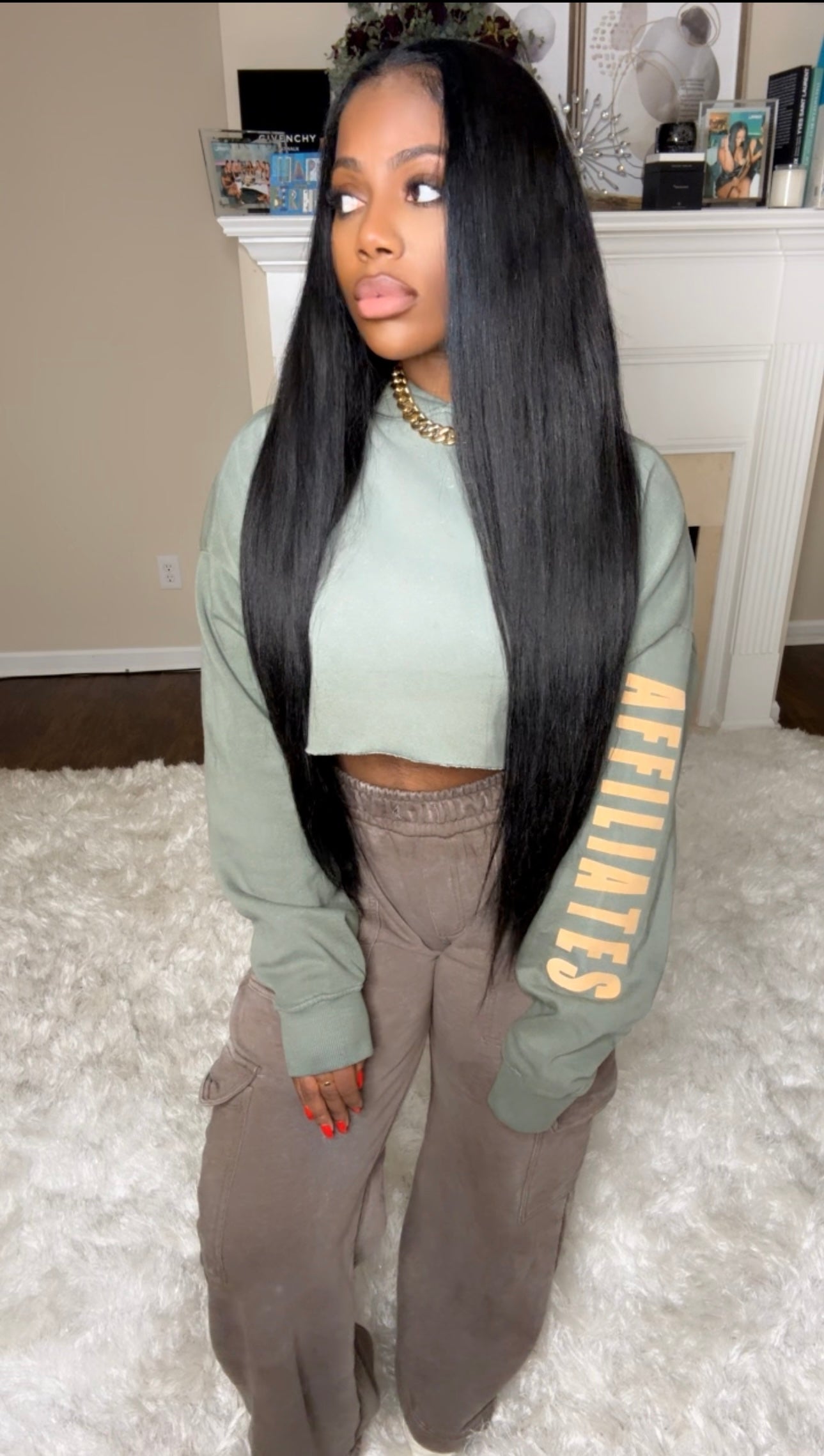 Affiliates & Co. Cropped Hoodie