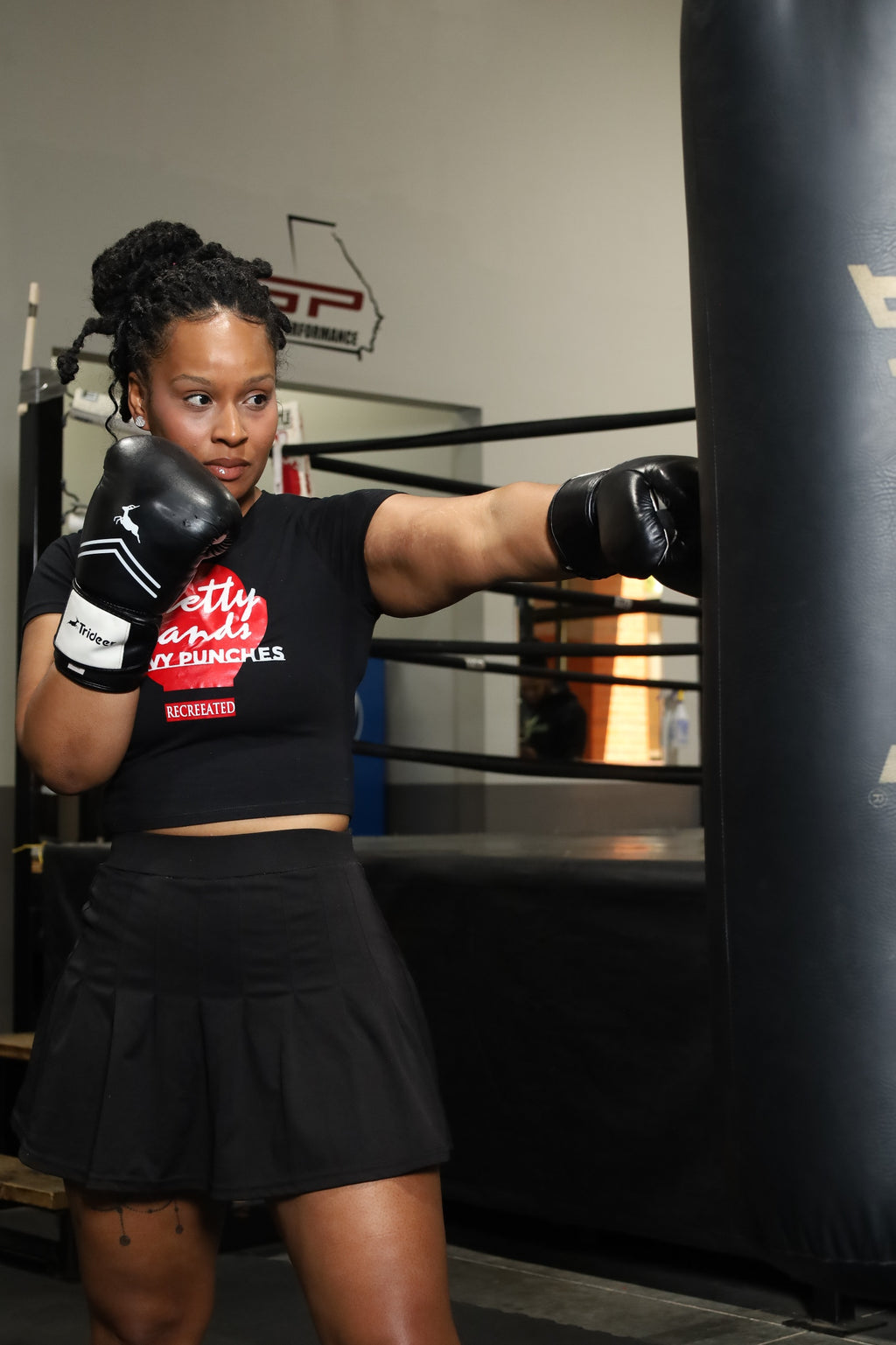 Pretty Hands Heavy Punches Crop Top