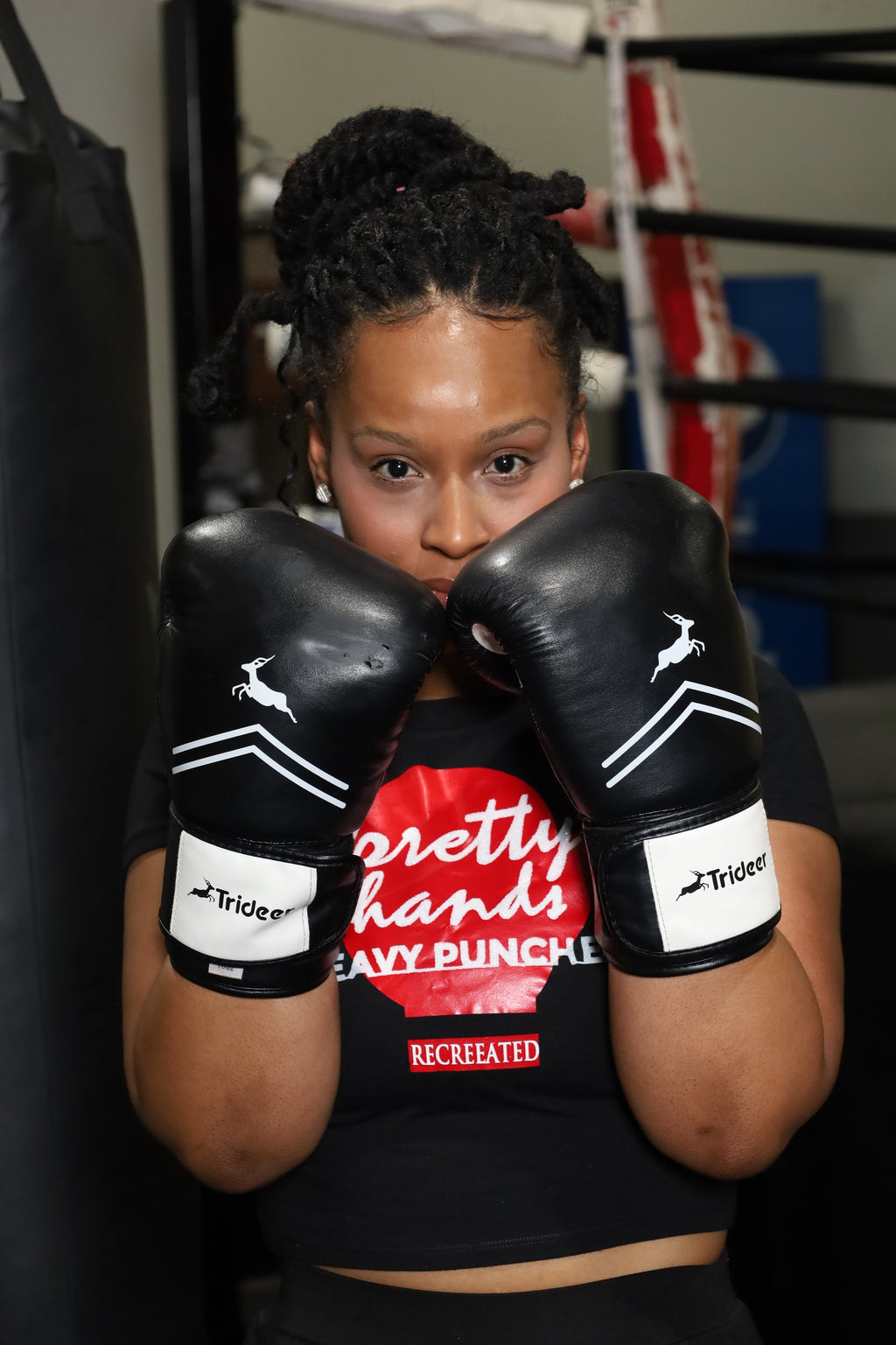 Pretty Hands Heavy Punches Crop Top