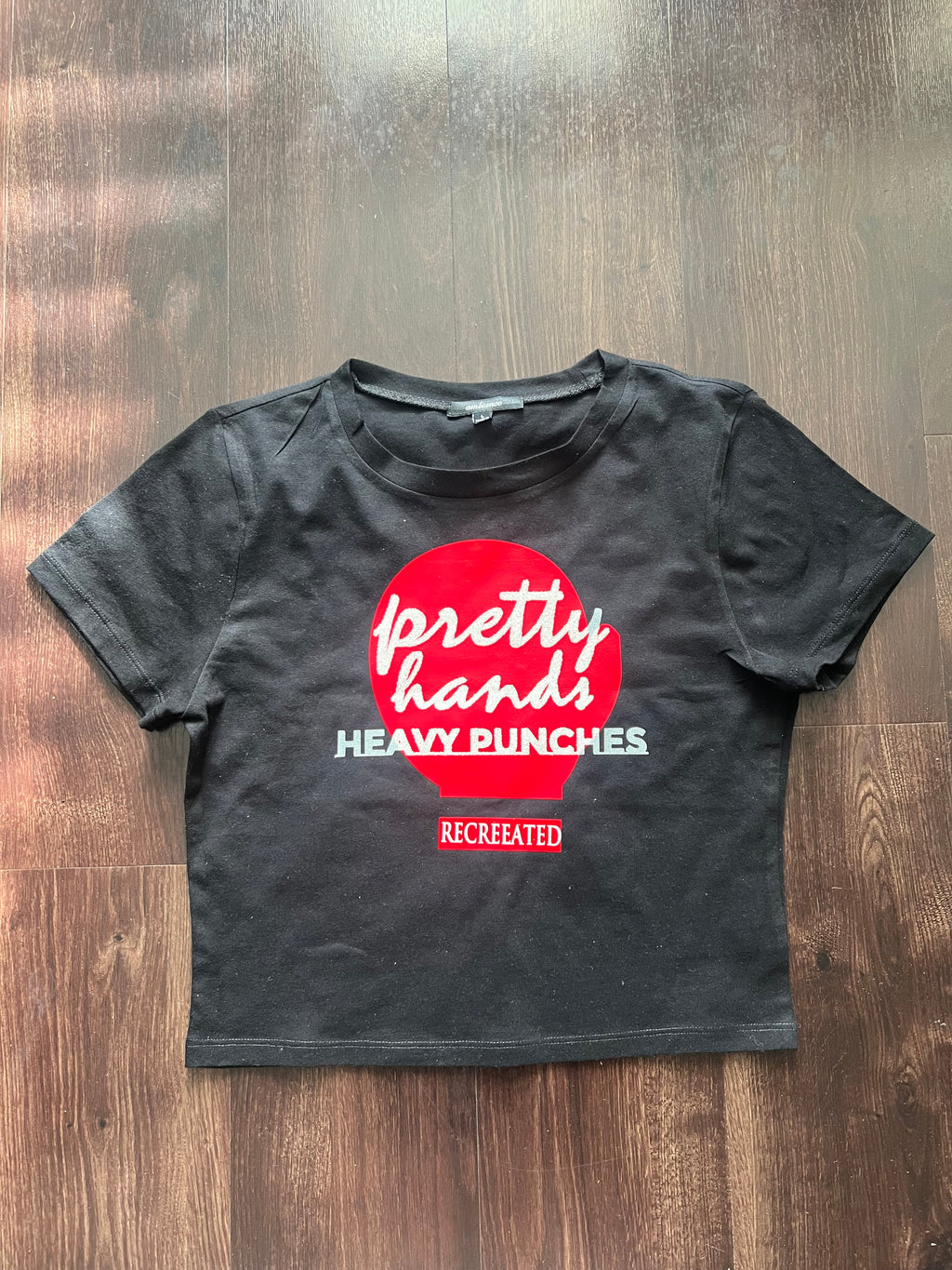 Pretty Hands Heavy Punches Crop Top
