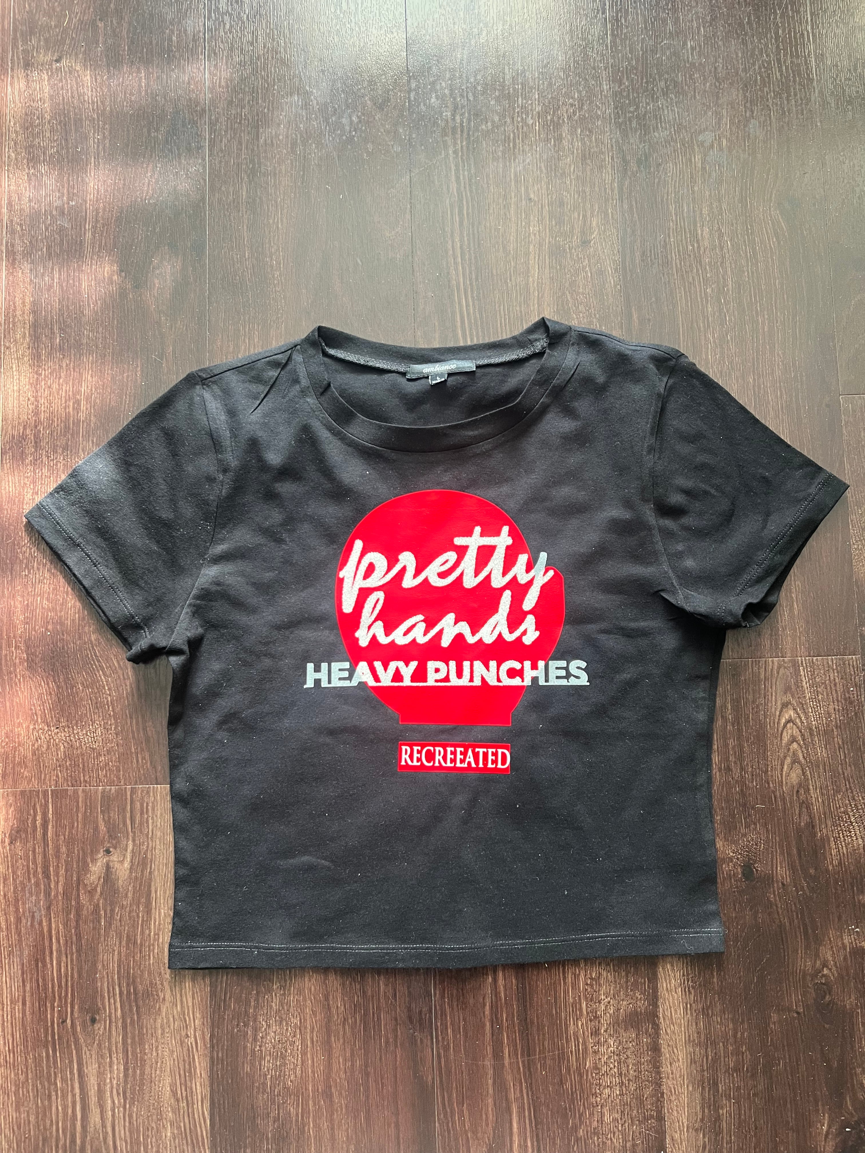 Pretty Hands Heavy Punches Crop Top