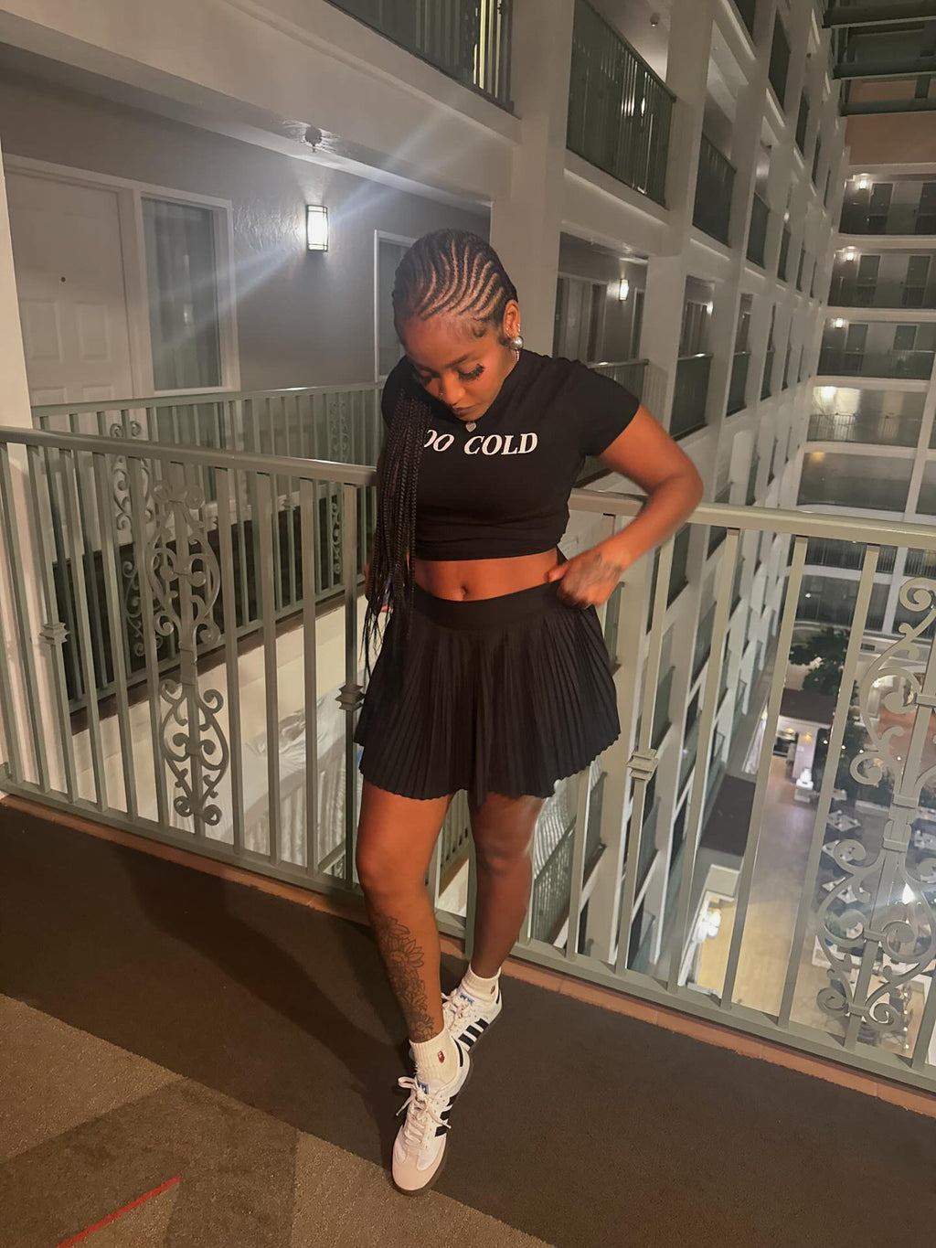 Too Cold Crop Top