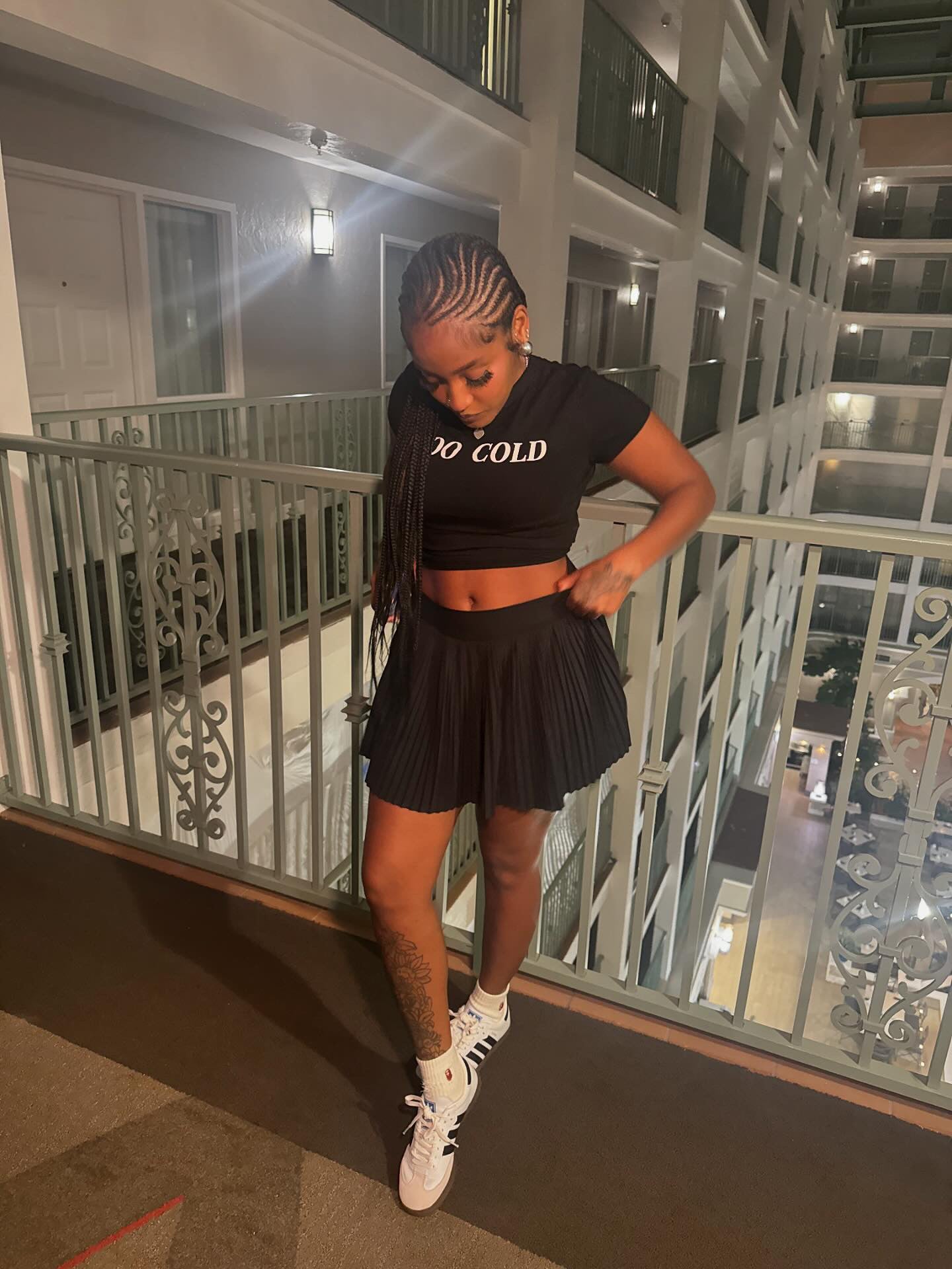 Too Cold Crop Top