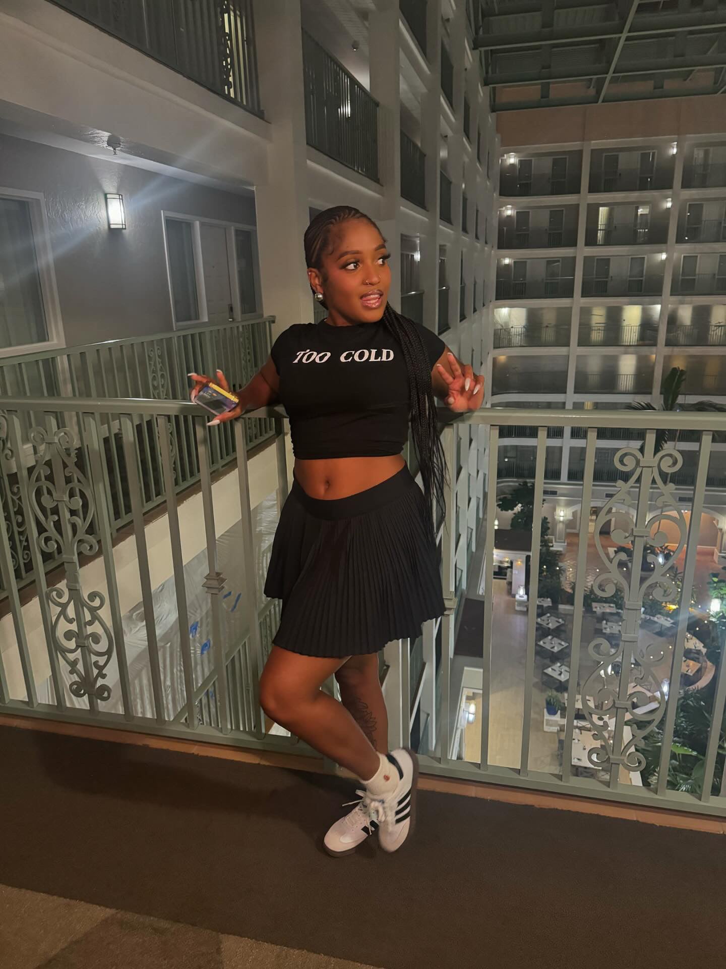 Too Cold Crop Top