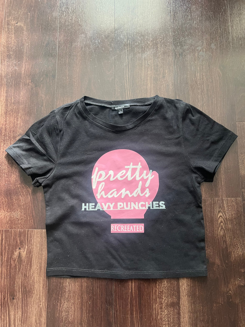 Pretty Hands Heavy Punches Crop Top