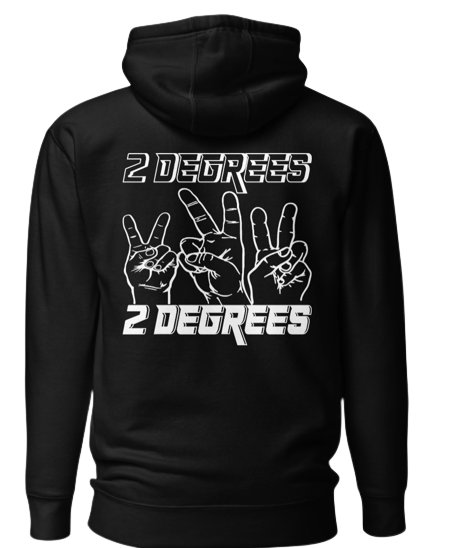 2 Degrees “Peace Sign” Hoodie
