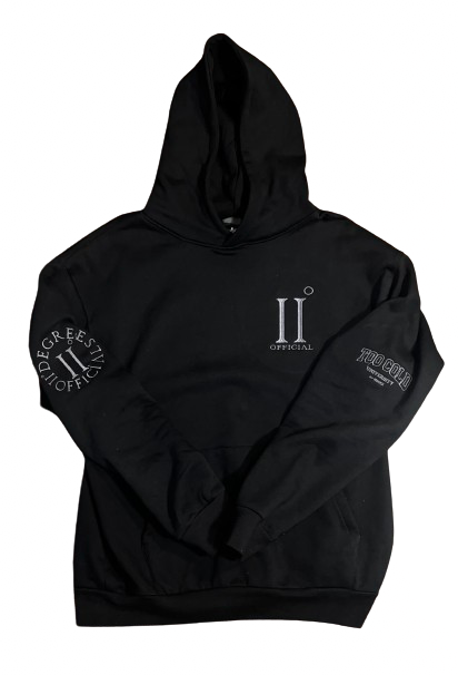 Embroidered Roman Numeral Hoodie