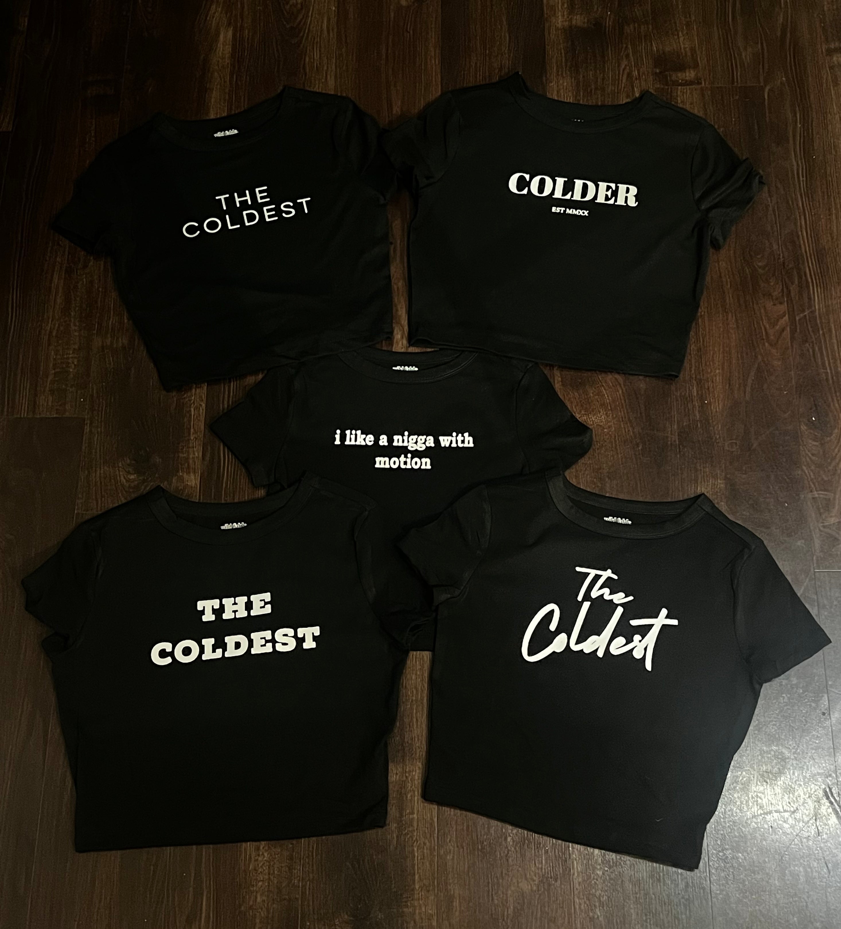 Too Cold Crop Top